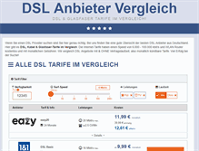 Tablet Screenshot of dslanbieter-vergleich24.com